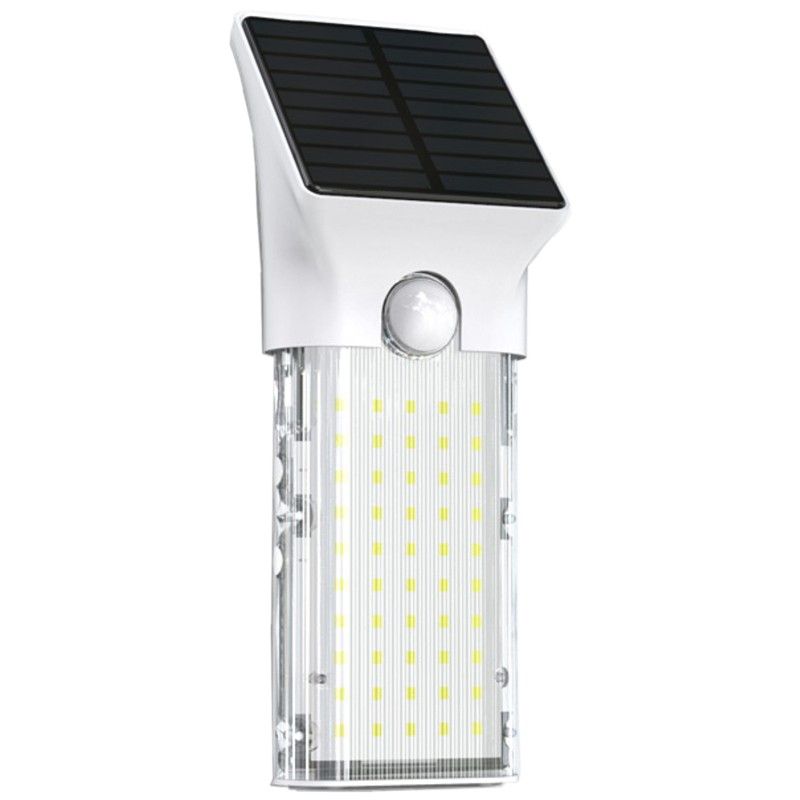 Solar Germicidal UV Lamp 1000lm 3in1  Wall Lamp  Flashlight  Virus Neutralization  LED x20  PV 1W  Motion and Twilight Sensor_1