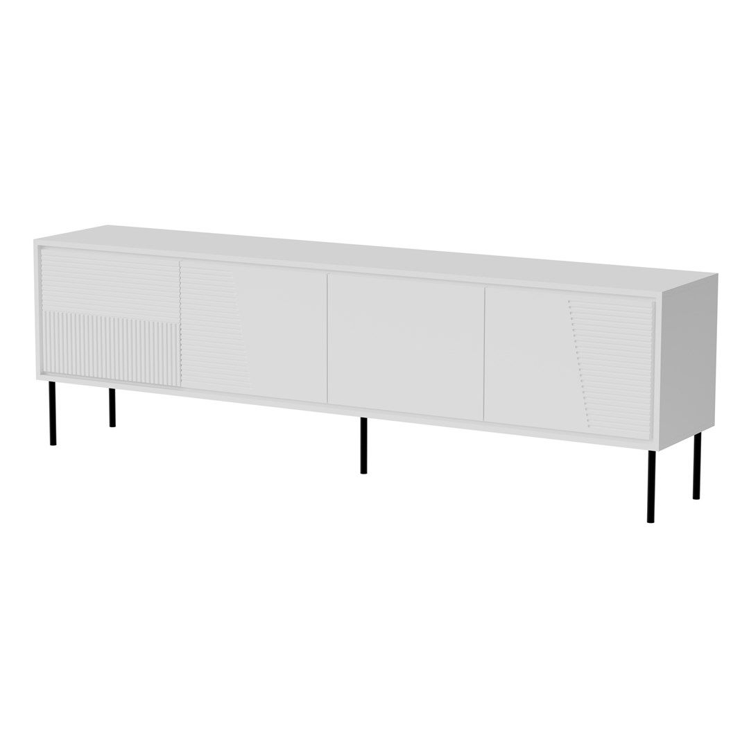 RTV cabinet ABI 4D 200x38x62 white matt_1