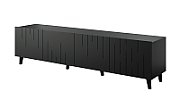 RTV cabinet BARI 200x42x52 matte black_1