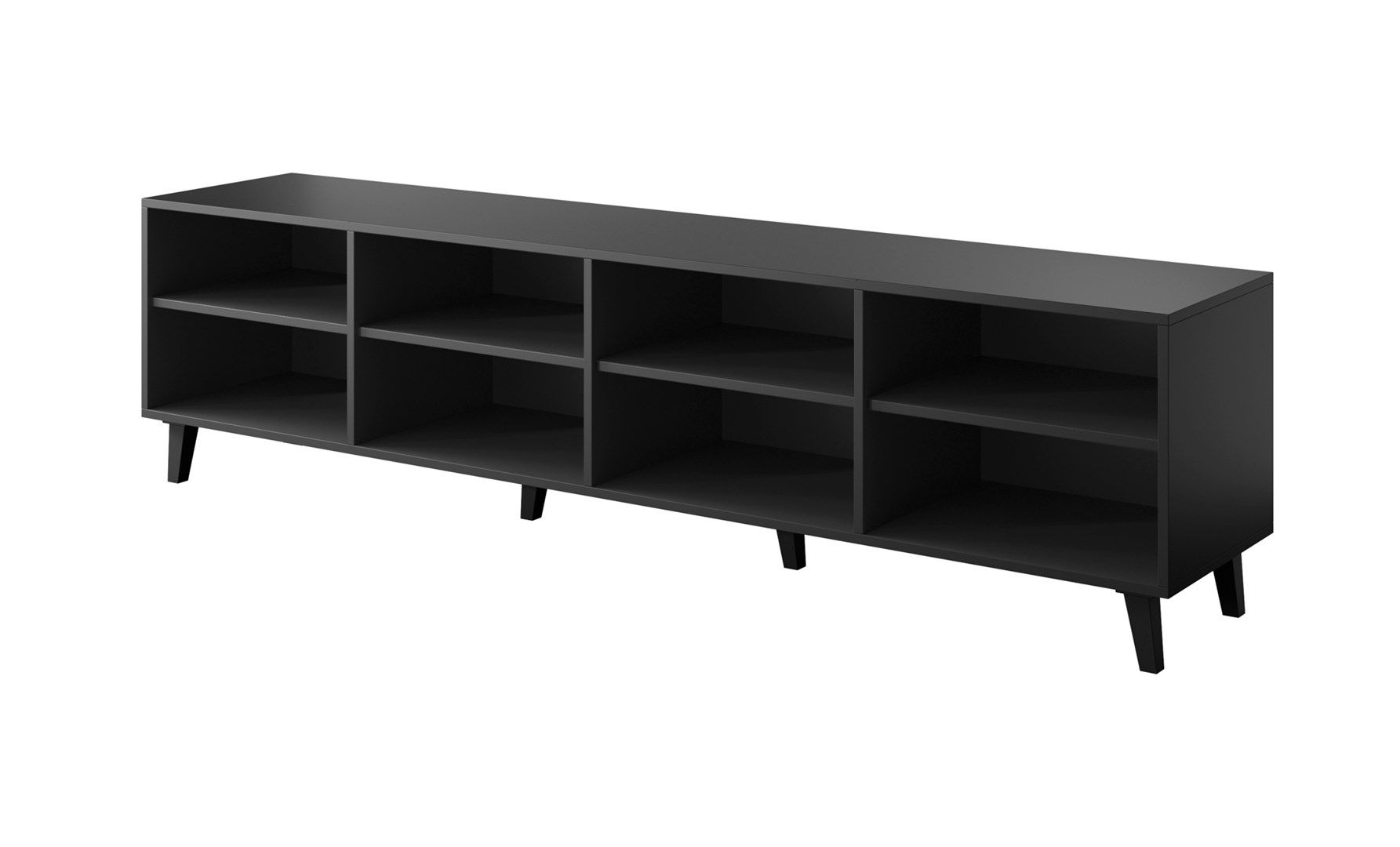 RTV cabinet BARI 200x42x52 matte black_2