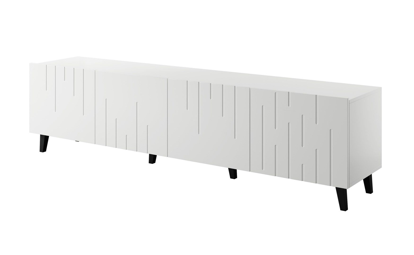 RTV cabinet BARI 200x42x52 white matt_1