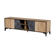 Cama 4D RTV cabinet OVO 180x38xH53 oak/concrete_1