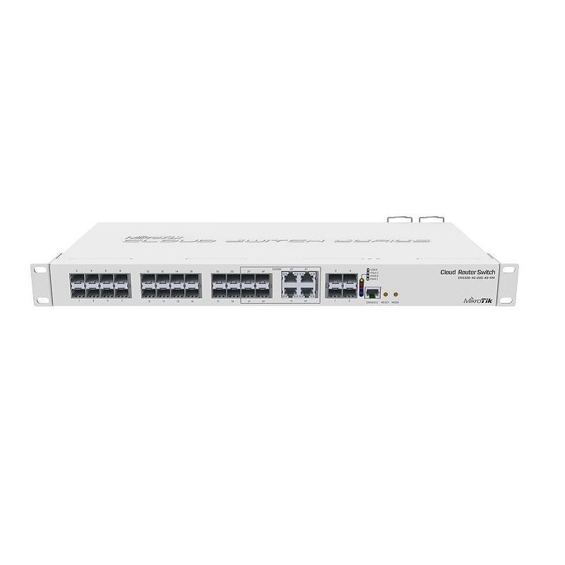 MikroTik Cloud Router Switch CRS328-4C-20S-4S+RM SFP ports quantity 20 Rackmountable SFP+ ports quantity 4 Managed L3 1 Gbps (RJ-45) ports quantity 4_1