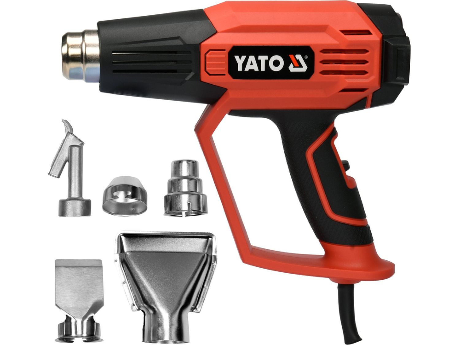 YATO HEAT GUN 1600W 50-650C 2GEARS LCD +MEMORY_1