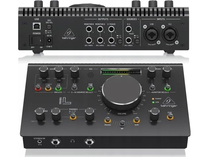 Behringer STUDIO L Interfejs audio USB 2x2 z kontrolerem monitorów_2
