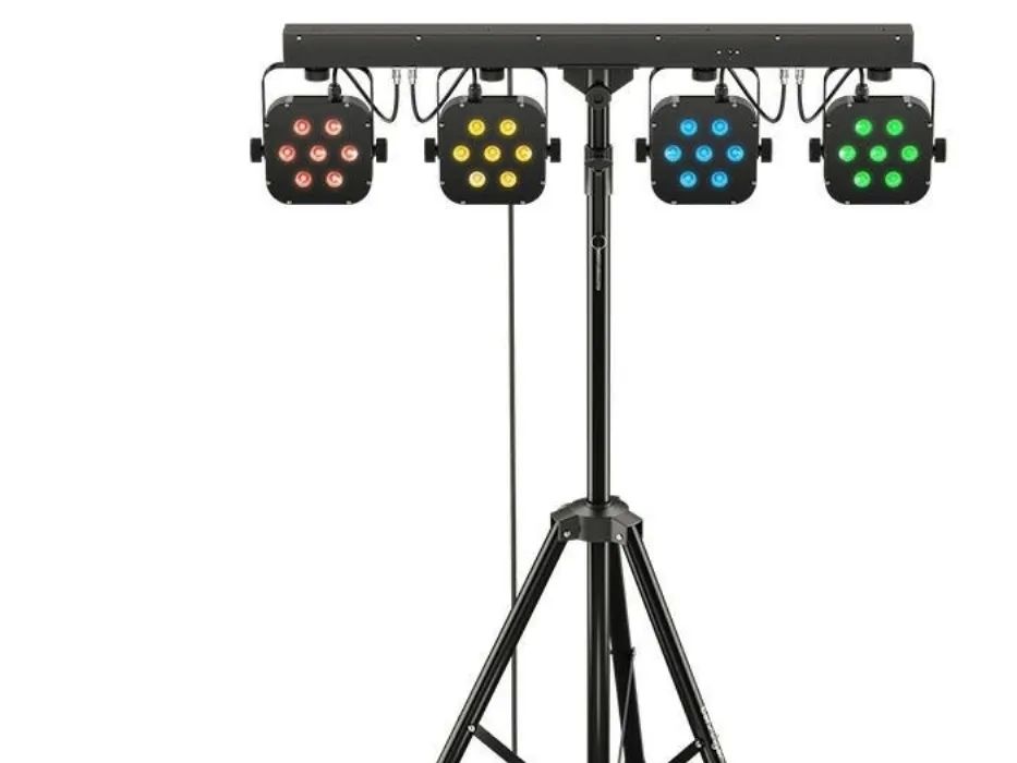 Behringer STAGE TRI LED BUNDLE ST1 Zestaw 4xLEDPAR z kontrolerem + statyw_1