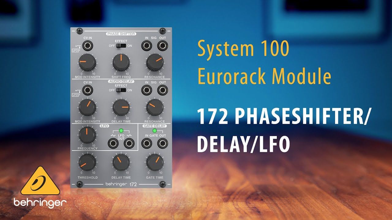 Behringer 172 PHASE SHIFTER/DELAY/LFO Moduł syntezatora modularnego_2