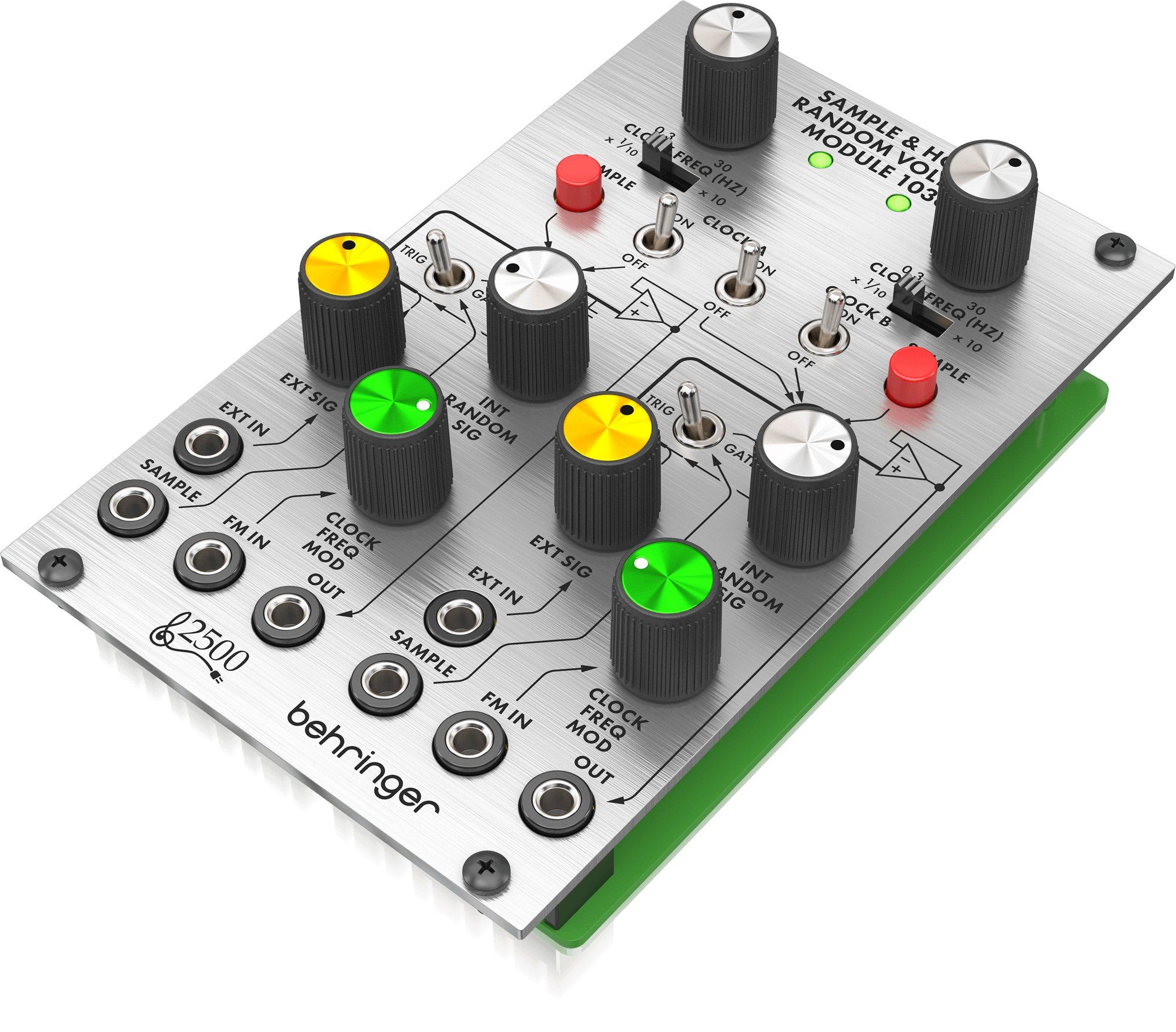 Behringer 1036 SAMPLE/HOLD/RANDOM VOLTAG Moduł syntezatora modularnego serii 2500_2