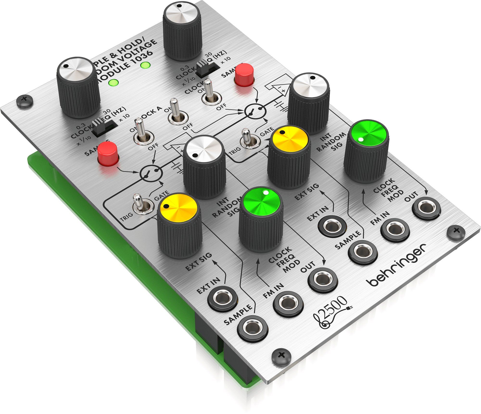 Behringer 1036 SAMPLE/HOLD/RANDOM VOLTAG Moduł syntezatora modularnego serii 2500_3