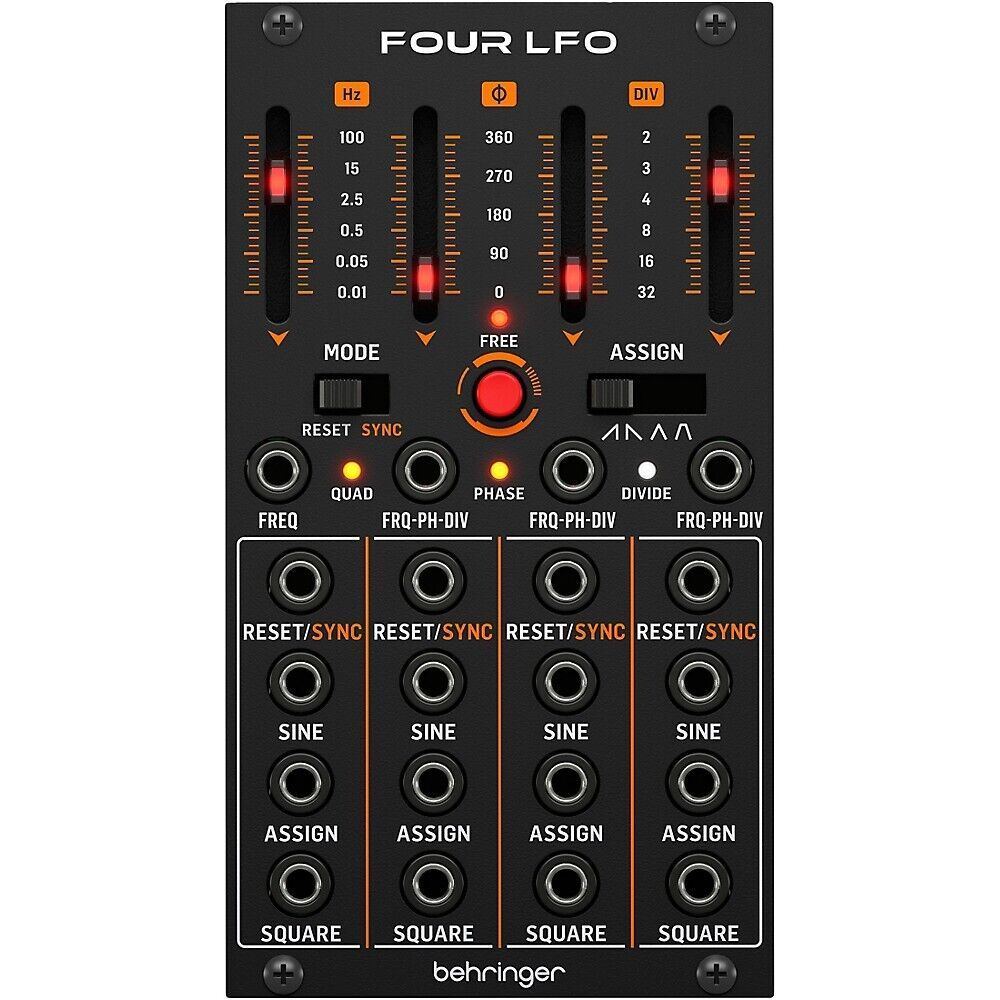 Behringer FOUR LFO Moduł syntezatora modularnego_1