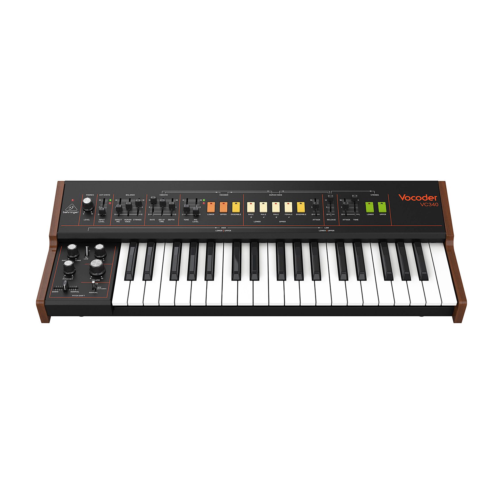 Behringer VOCODER VC340 Syntezator analogowy z vocoderem_5