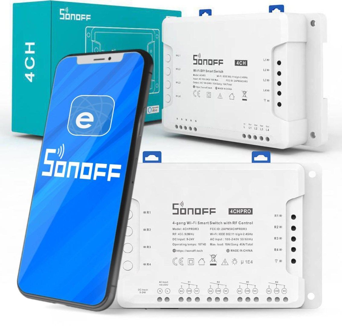 SONOFF 4 Channel 10A WiFi 4CHR3 Controller_1