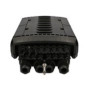 Extralink Fields | Fiber Optic Junction Box | 16 welds  black_1