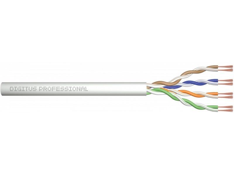 DIGITUS Cat.5e  U/UTP  Eca  AWG24/1  PVC  50m  grey installation cable_1