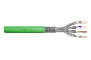 Installation cable DIGITUS cat.8.2  S/FTP  Dca  AWG 22/1  LSOH  50m  green  reel_1