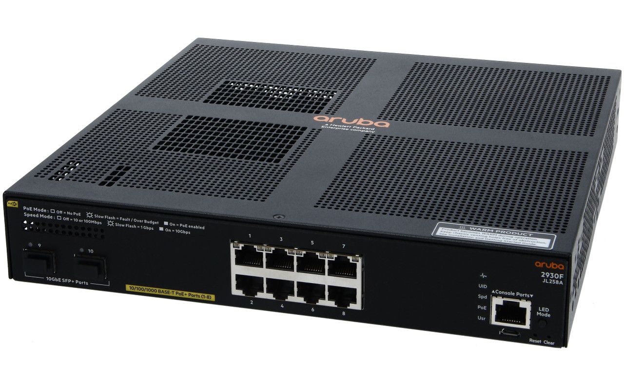 HP Switch 2930F-8G 8xGBit/2xSFP+ PoE+ JL258A_2