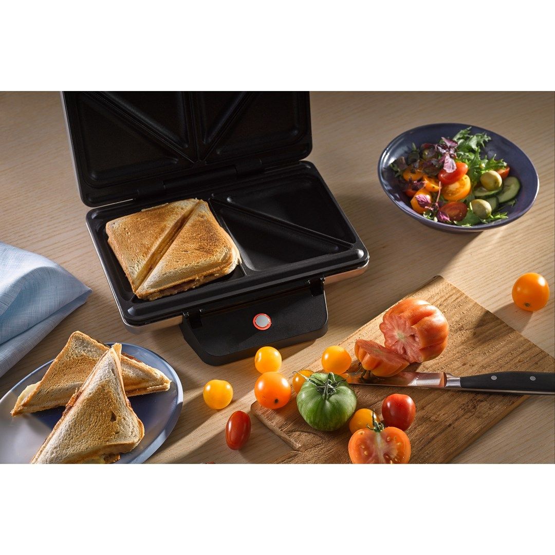 WMF 0415150011 sandwich maker 800 W Black  Silver_9