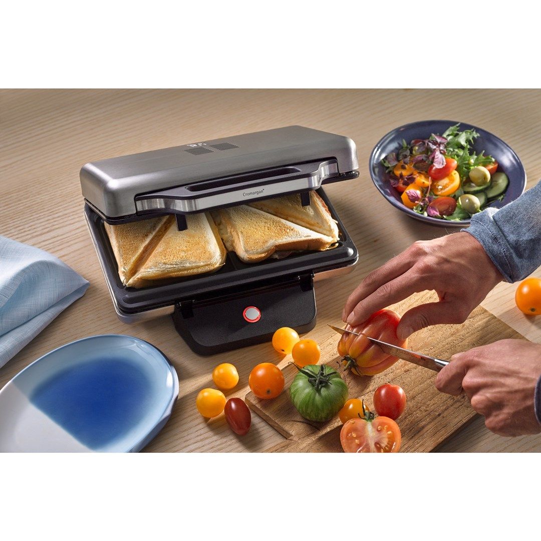 WMF 0415150011 sandwich maker 800 W Black  Silver_10