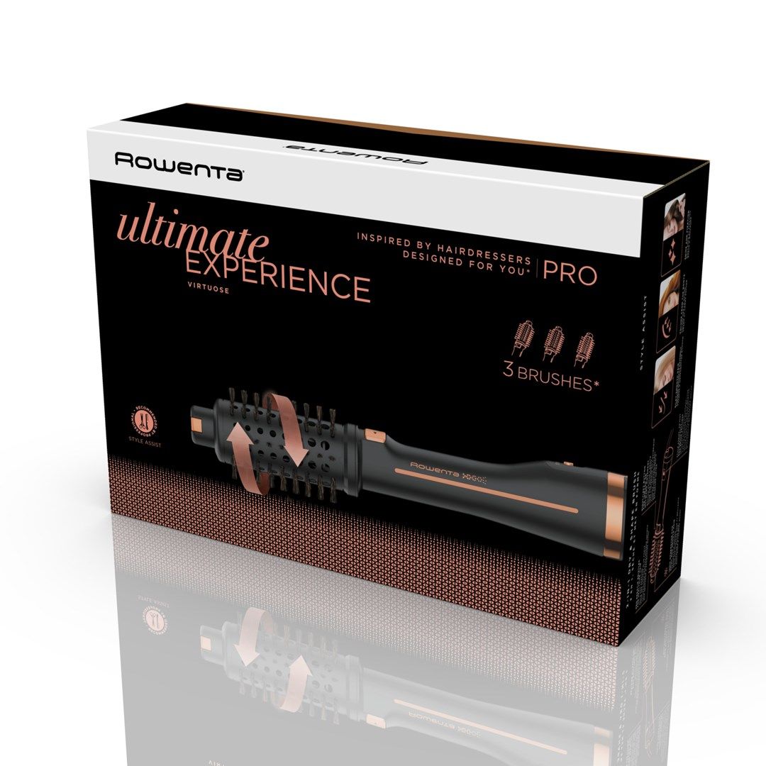 Rowenta Ultimate Experience CF9625 Hot air brush Warm Black  Bronze 750 W_13