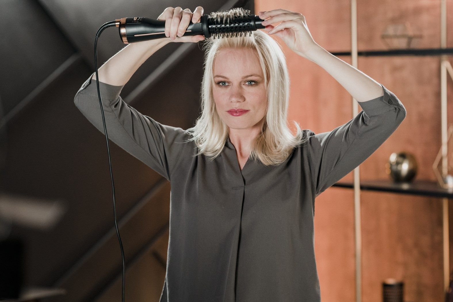 Rowenta Ultimate Experience CF9625 Hot air brush Warm Black  Bronze 750 W_6