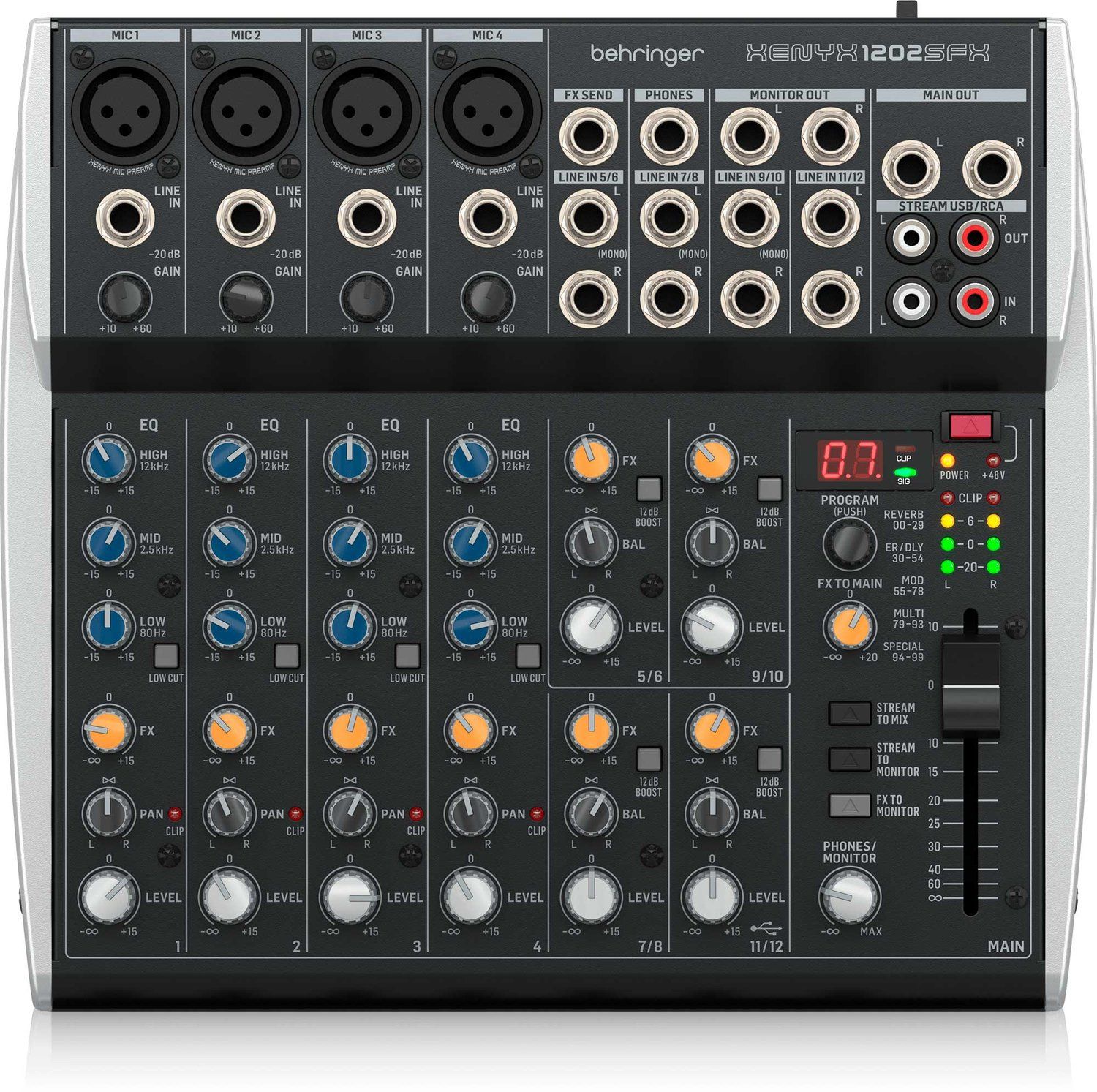 Behringer XENYX 1202SFX Mikser audio_1