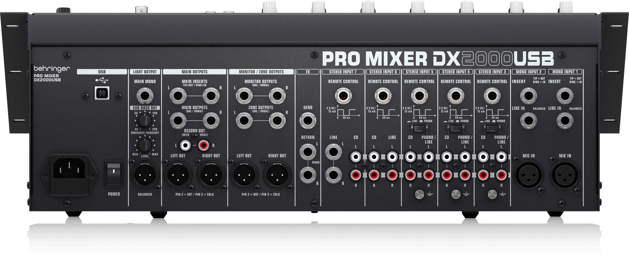 Behringer DX2000USB Mikser DJ_4