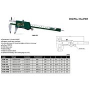 300 DIGIT CALIPER.   12 3V/DATA/SQ /CERT._1
