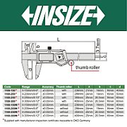 300 DIGIT CALIPER.   12 3V/DATA/SQ /CERT._3