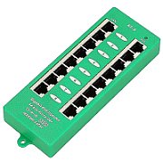 Extralink 8 Ports | Gigabit PoE Injector | Active  8 Gigabit 802.3at/af ports  Mode A_1