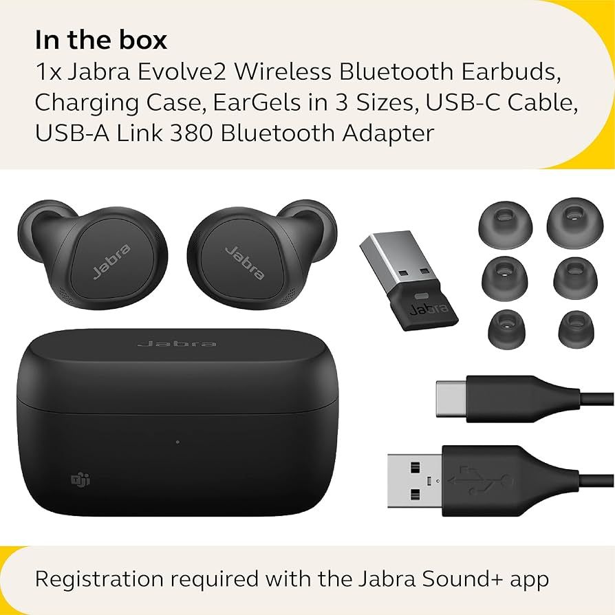 Jabra Evolve2 Buds USB-A UC_3
