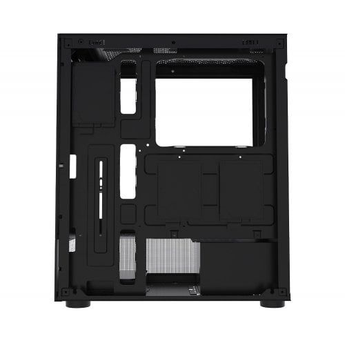 Carcasa 1STPLAYER MI7-A Mid Tower ARGB NEGRU, Tempered Glass, Sloturi Expansiune 7, Drive Bays: 1x3.5