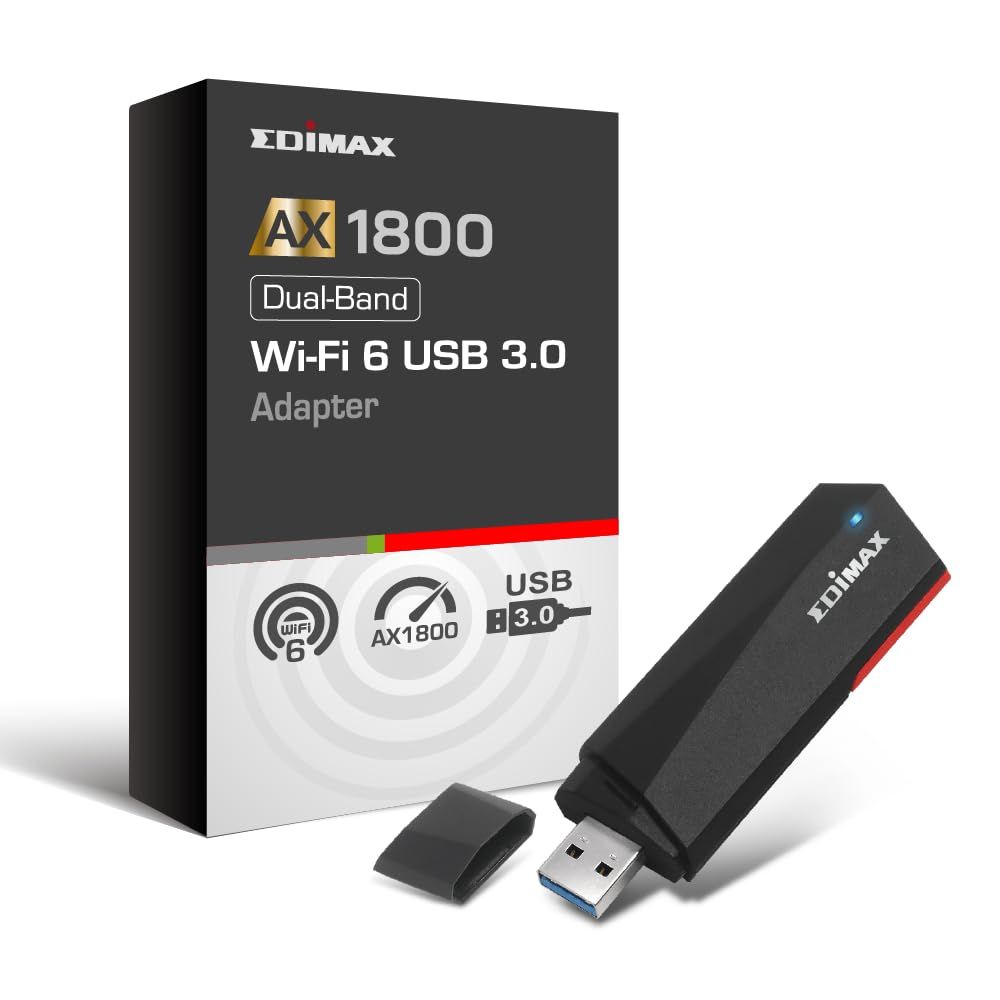 EDIMAX WL-USB EW-7822UMX AX1800 Dual-Band USB 3.0 Adapter_2