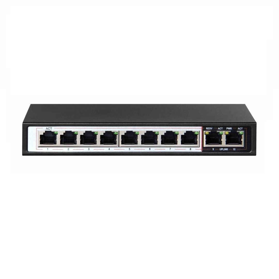 Extralink 8 Port | Gigabit PoE Injector | 8x 1000Mbps RJ45  Mode B_1