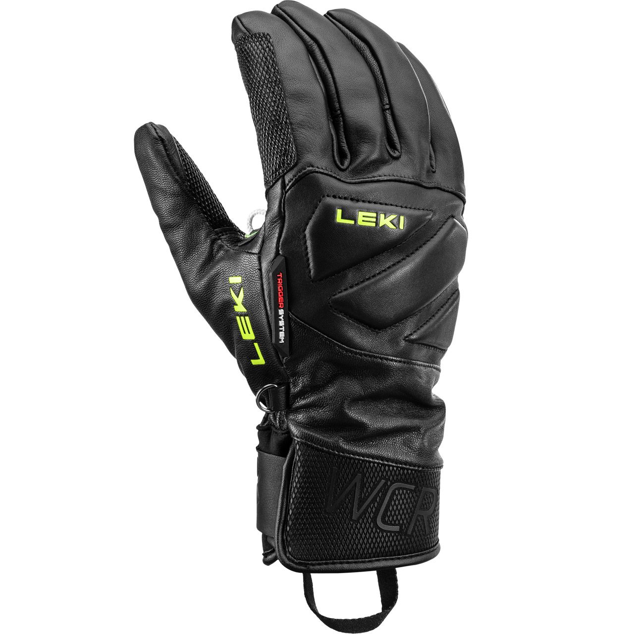 LEKI RĘKAWICE WCR C-Tech 3D Jr. black-lemon 7.0_2