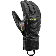 LEKI RĘKAWICE WCR C-Tech 3D Jr. black-lemon 7.0_2