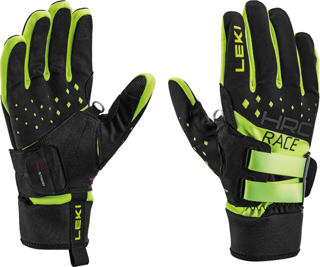 LEKI RĘKAWICE HRC Race Shark yellow 9.0_1