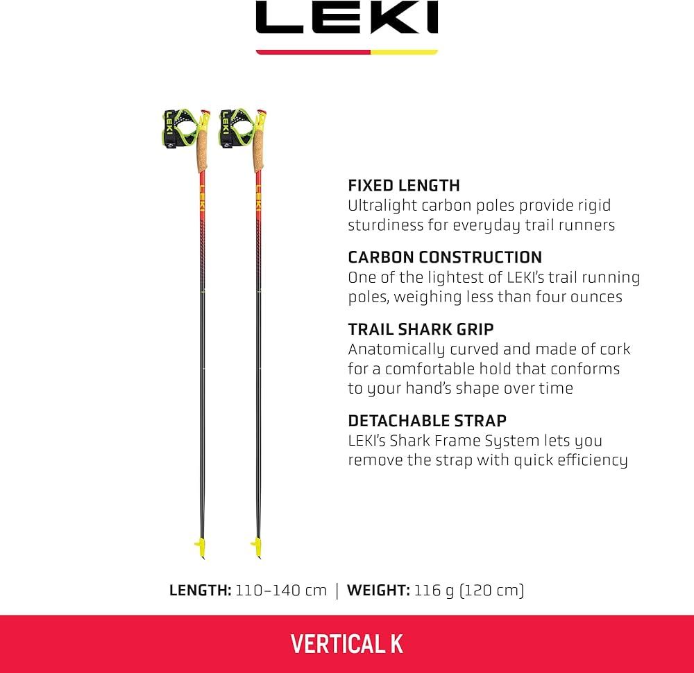 LEKI KIJE TRL Vertical K red-yellow 125_4