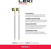 LEKI KIJE TRL Vertical K red-yellow 125_4