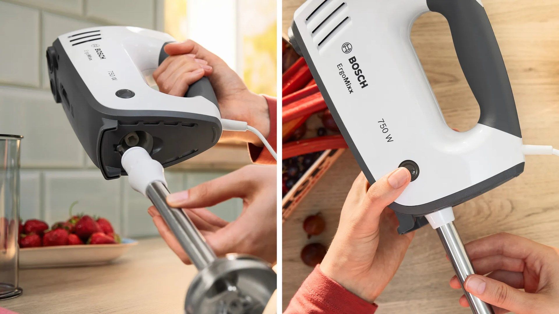 Bosch MFQ37470 Hand mixer 750 W Black  White_6