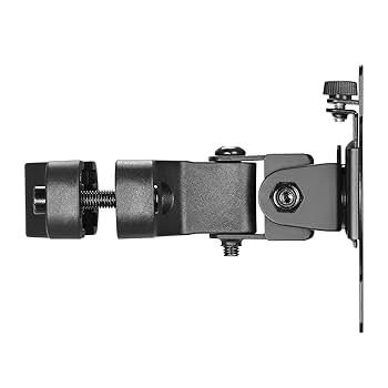 Maclean MC-983 LED LCD Monitor Pole Mount Bracket 8kg Holder Pipe Tube Diameter 28-60mm 17-32'' Screen_2