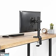 Maclean MC-983 LED LCD Monitor Pole Mount Bracket 8kg Holder Pipe Tube Diameter 28-60mm 17-32'' Screen_6