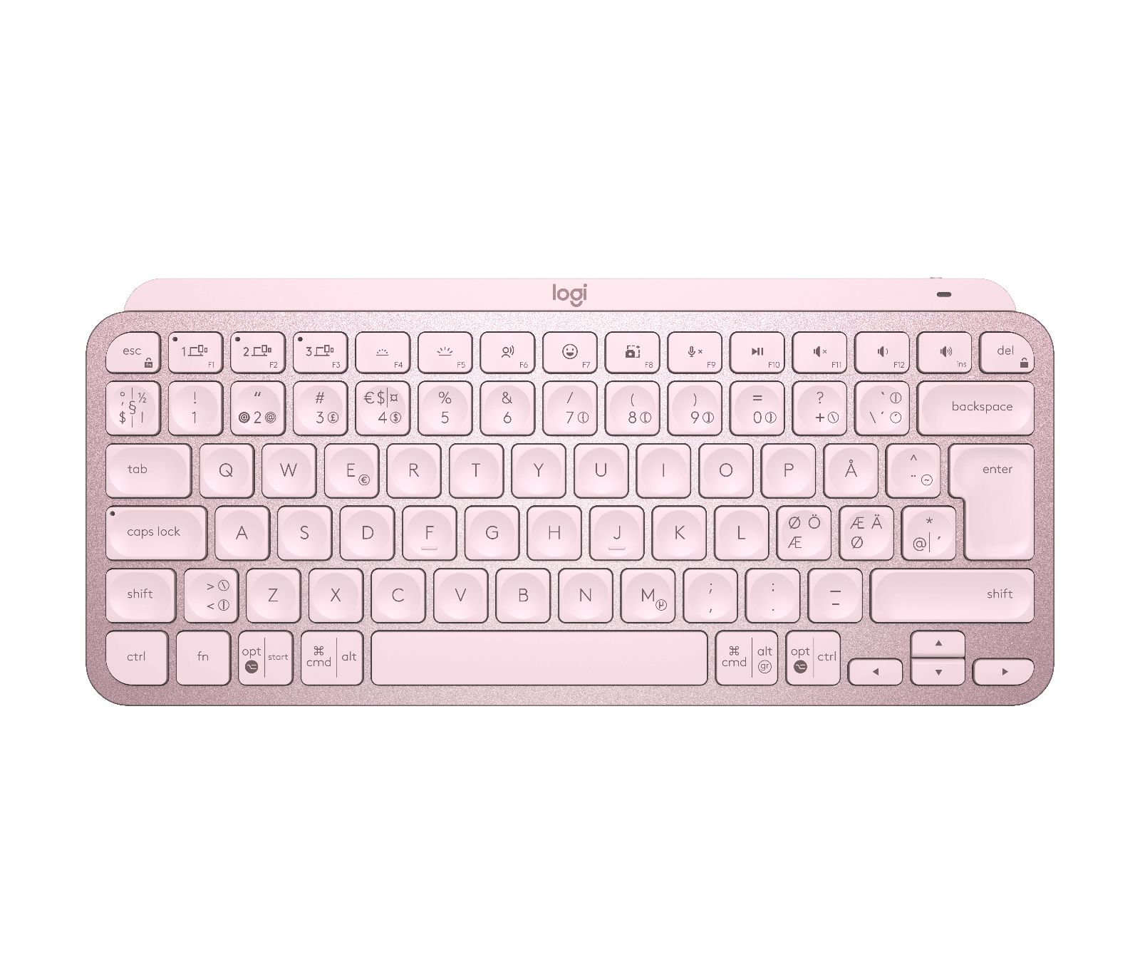 MXKEYS MINI WRLS ILLUMINATED KB/ROSE - PAN - NORDIC_1
