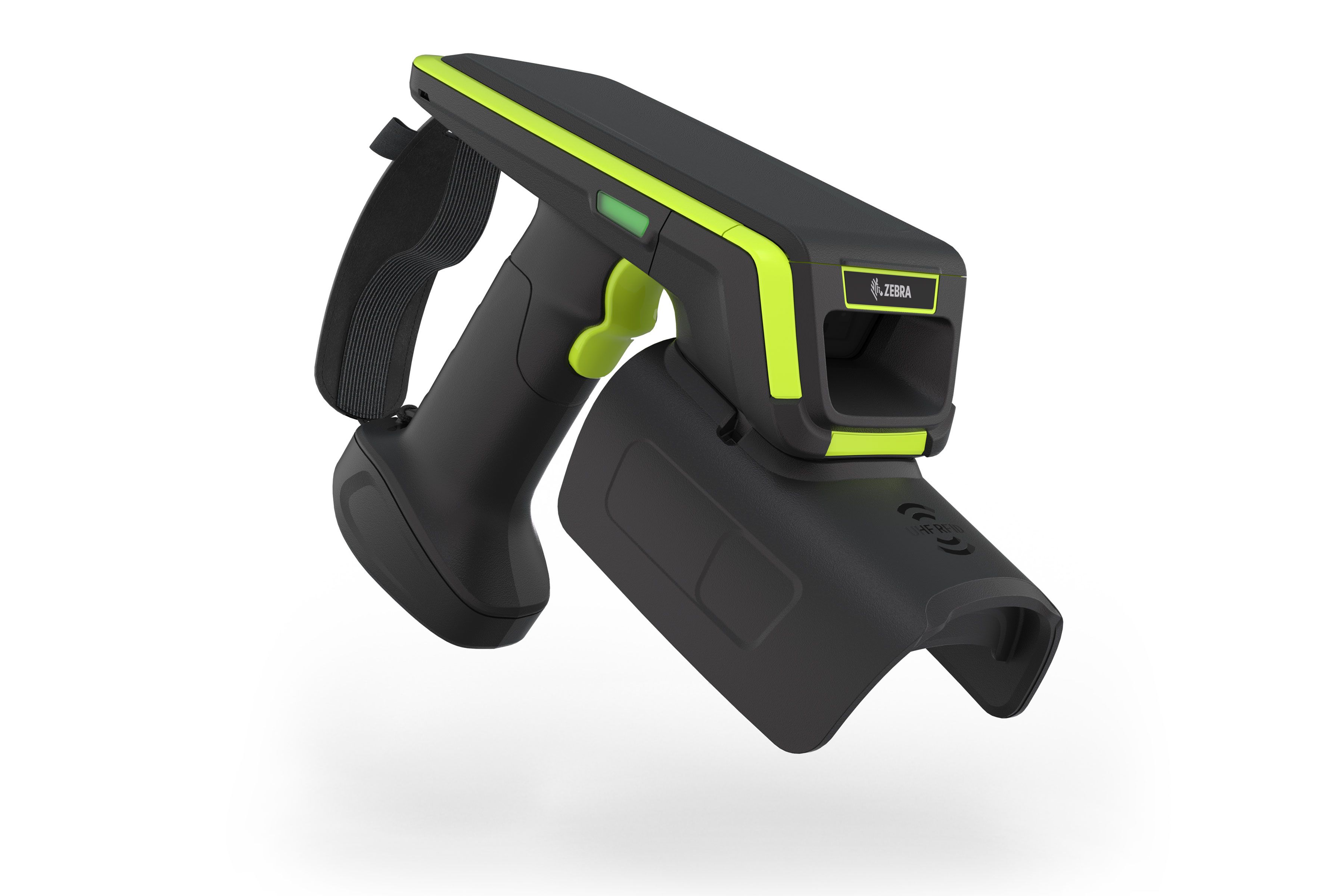 RFD90, Premium Plus, Standard Range Circular Polarized Antenna, UHF RFID, BT, WiFi, Gun, SE4750MR Imager, 7000mAh Battery,  EMEA 800MHz_1