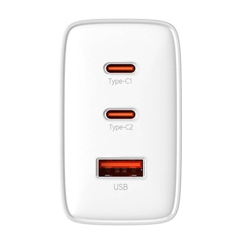Baseus OS-Cube Pro P10152301213 65W wall charger with 2 USB-C PD and USB sockets white_3