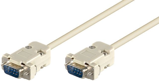 RS232 serial cable 2m D-SUB 9 pin male to D-SUB 9 pin male, pins 1:1
Packaging: bulk 1 pc.