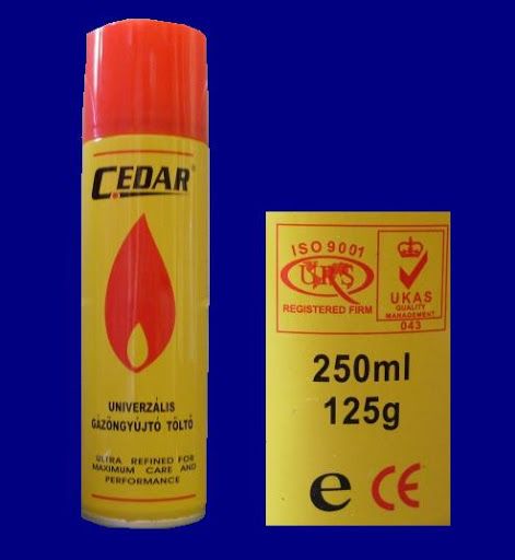 Gas spray for soldering gun (51095, 51096) 200ml Propane 20% - butane 80%
- it can also be used for charging lighters
Packaging: bulk 1 pc.
