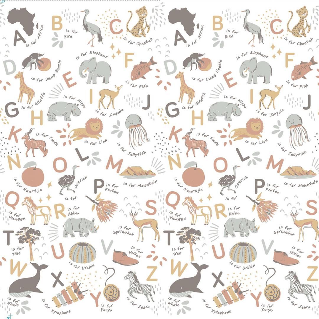 Covor de joaca pentru copii U-Grow, din spuma, pliabil, 2 fete, impermeabil, izolant, 120 x 180 x 1 cm, alfabet_2