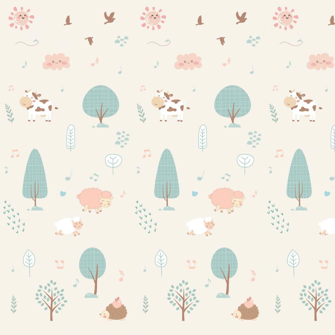 Covor de joaca pentru copii U-Grow, din spuma, pliabil, 2 fete, impermeabil, izolant, 120 x 180 x 1 cm, circuit_2