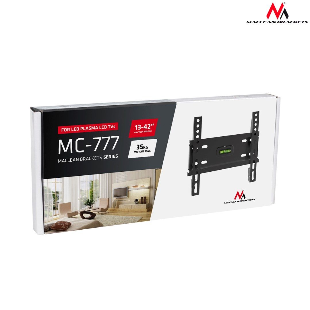 TV Holder 13 '' - 42 '' Maclean MC-777 black 35 kg VESA 200x200_5