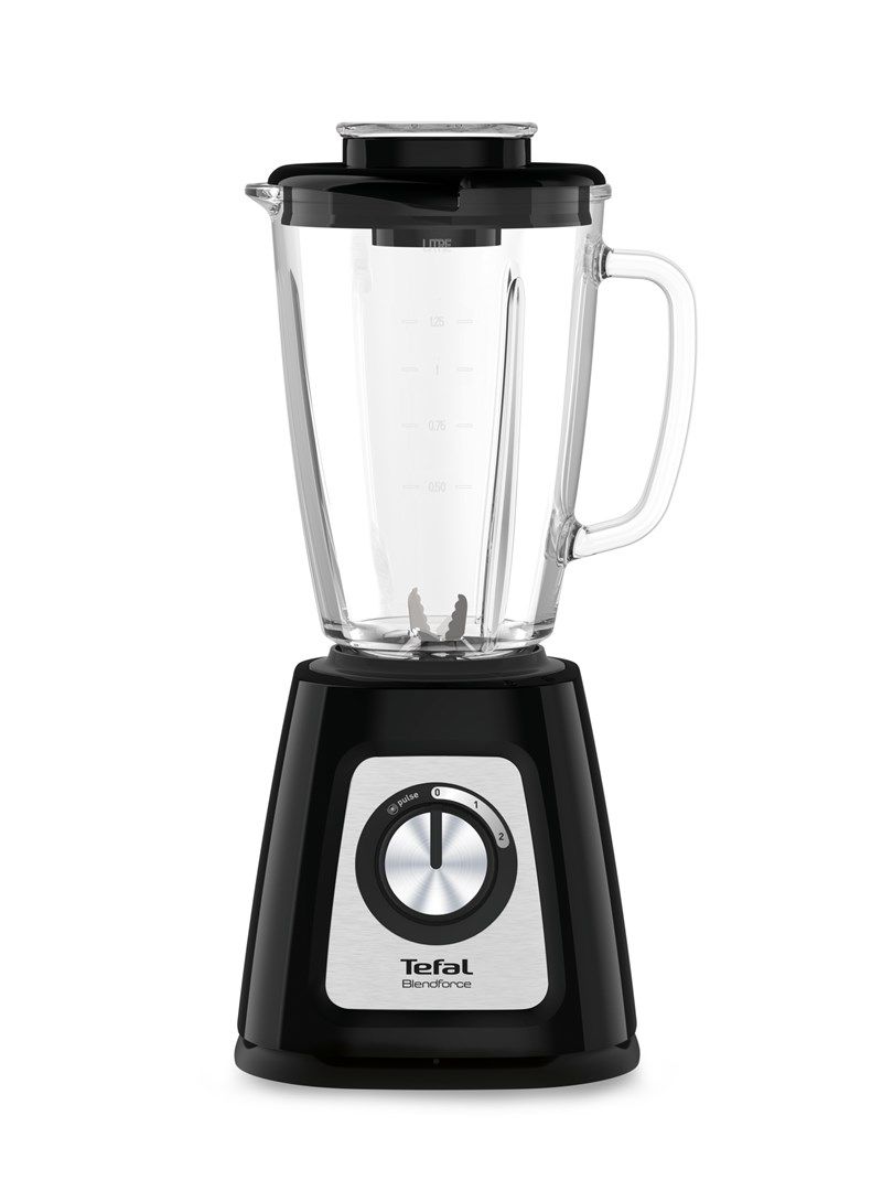 Tefal BlendForce II BL4358 blender 1.25 L Tabletop blender 800 W Black  Brushed steel_3